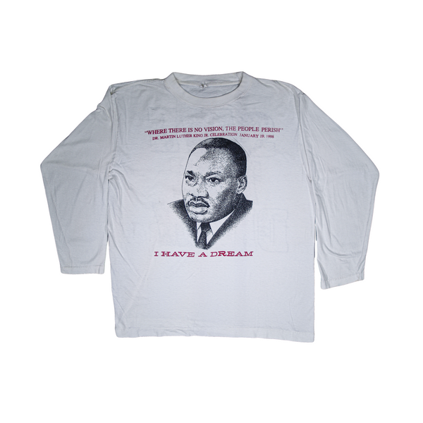 Martin Luther King “Save the Dream” Vintage Long Sleeve - Size ( Medium - Large )